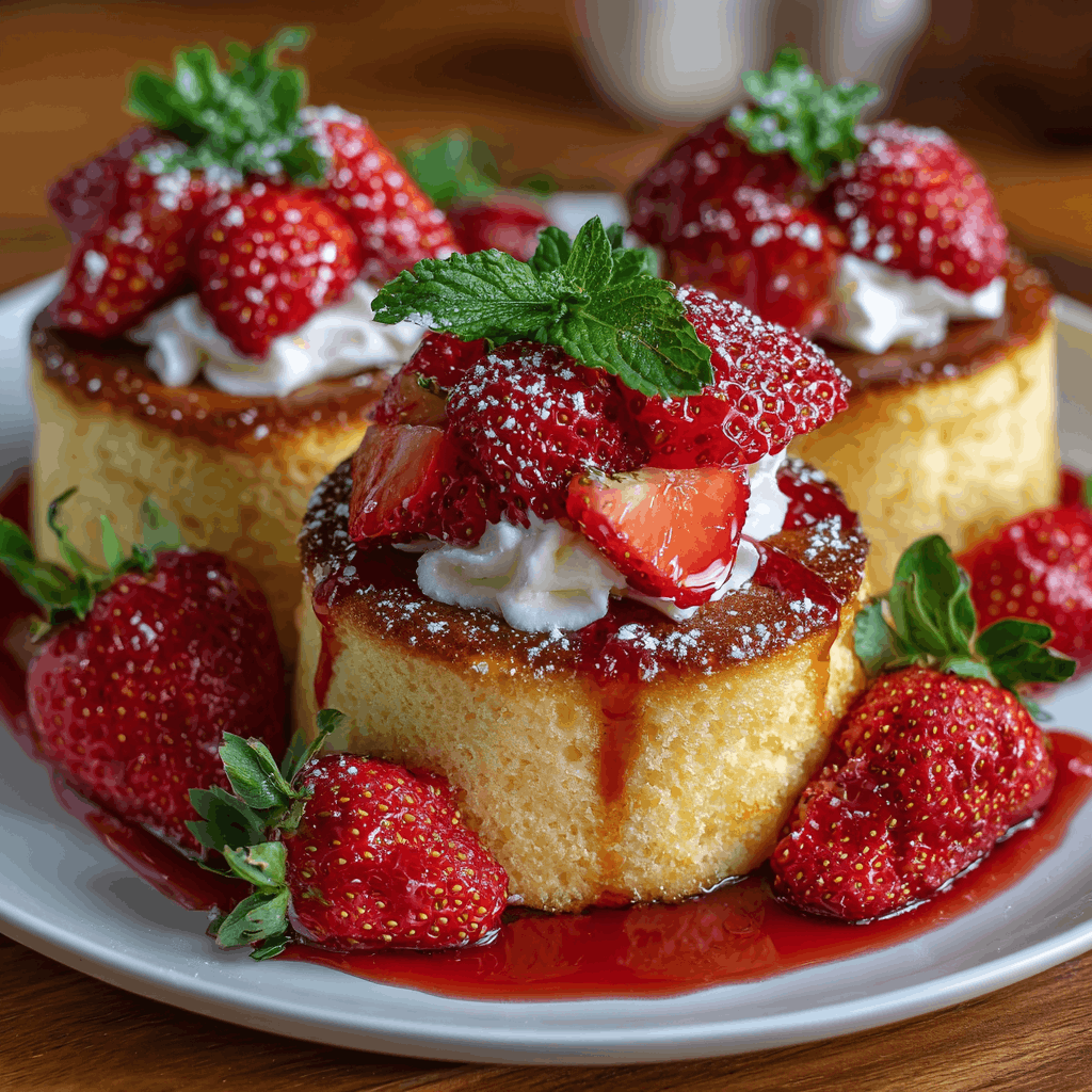 Fluffy Japanese Cotton Cheesecake Cupcakes are Irresistible!