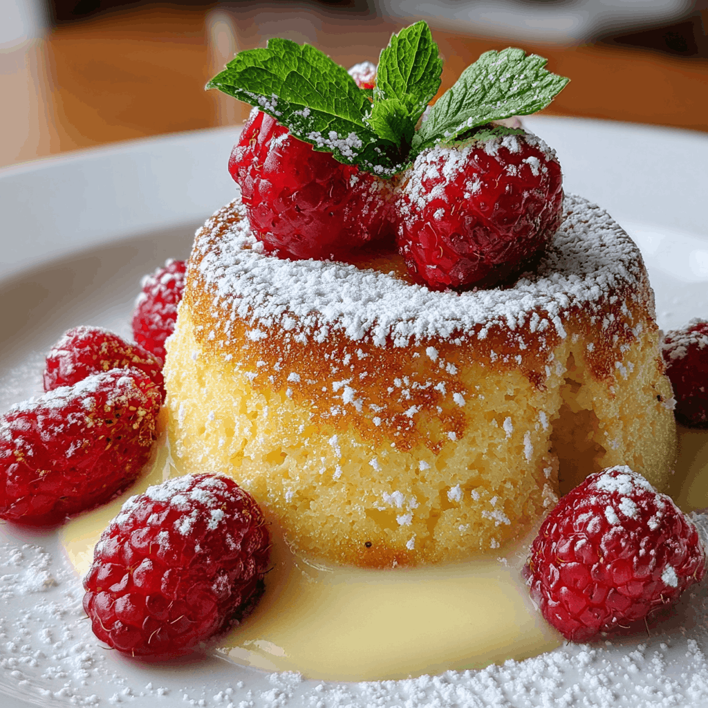 Lemon Lava Cake Dessert: Indulge in a Zesty Delight!