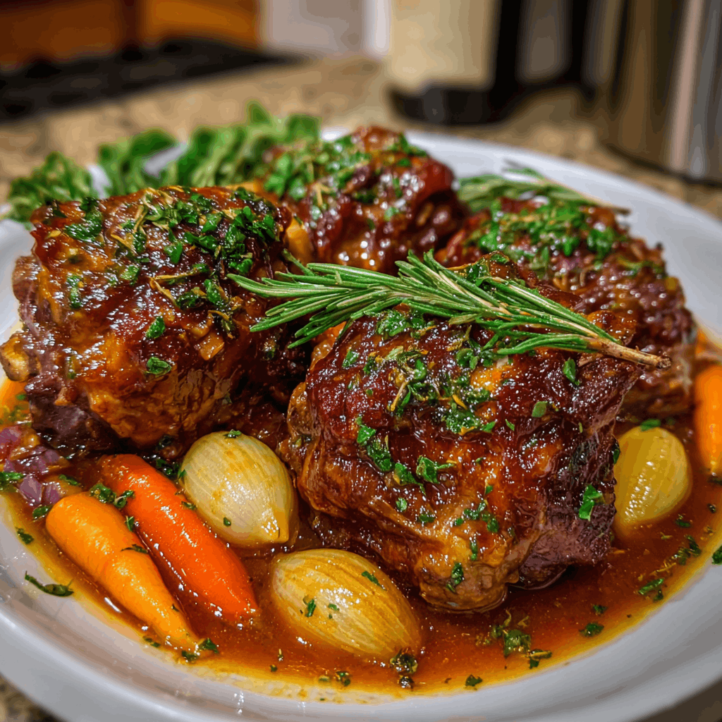 Slow-Cooker Lamb Shanks: A Tender Delight Awaits You!