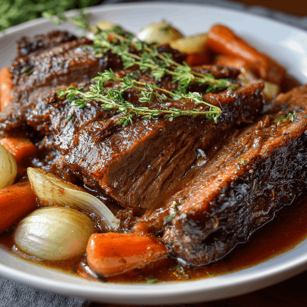 Tender Braised Beef Brisket: Discover the Secret Recipe!