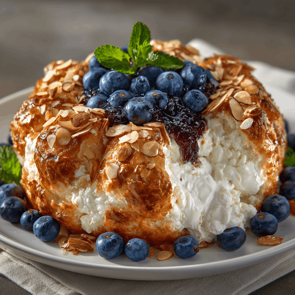 Cottage Cheese Blueberry Cloud Bread: A Wholesome Delight!