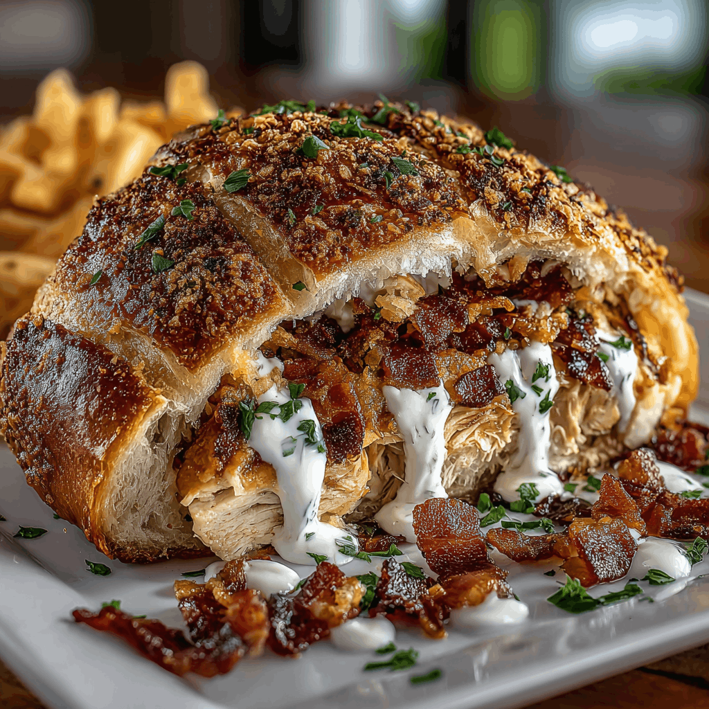 Chicken Bacon Ranch Stromboli: A Delicious Must-Try Recipe!
