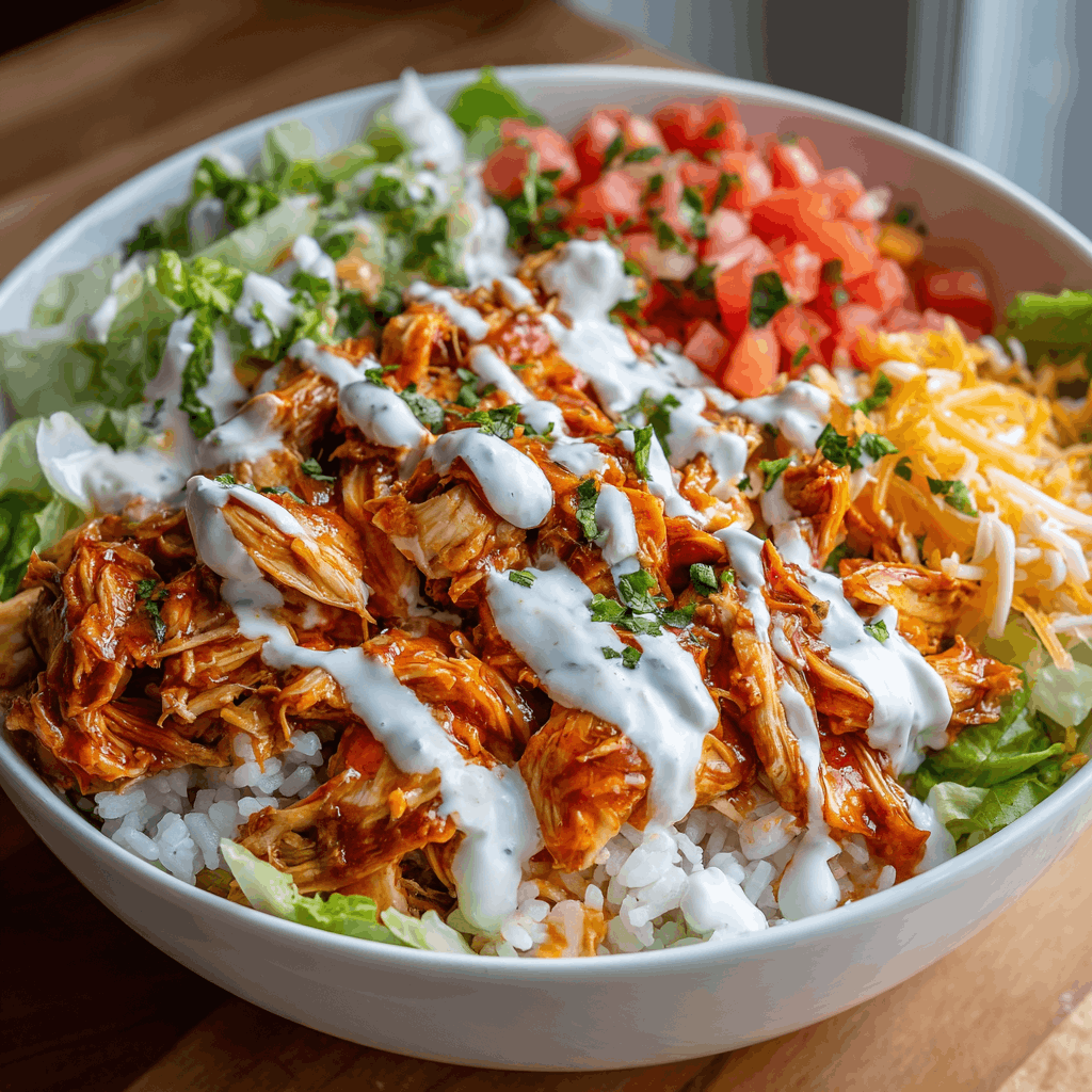 Buffalo Chicken Bowl with Ranch: A Flavorful Delight!
