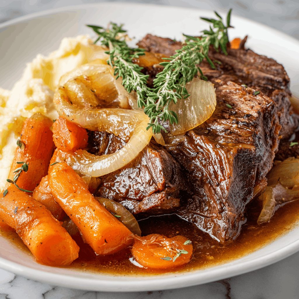 Classic Slow Cooker Pot Roast: A Tender Delight Awaits!