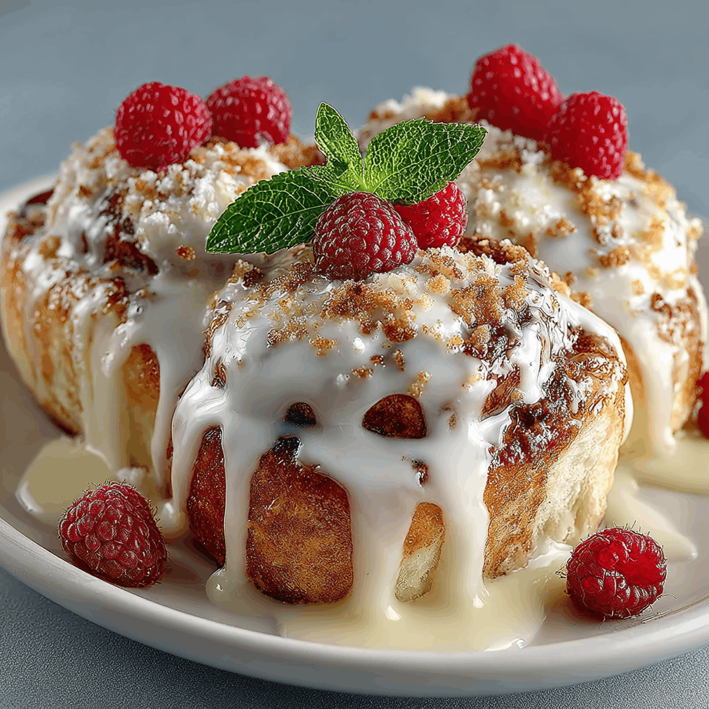 Raspberry Cinnamon Rolls with Lemon Glaze: A Must-Try Delight!