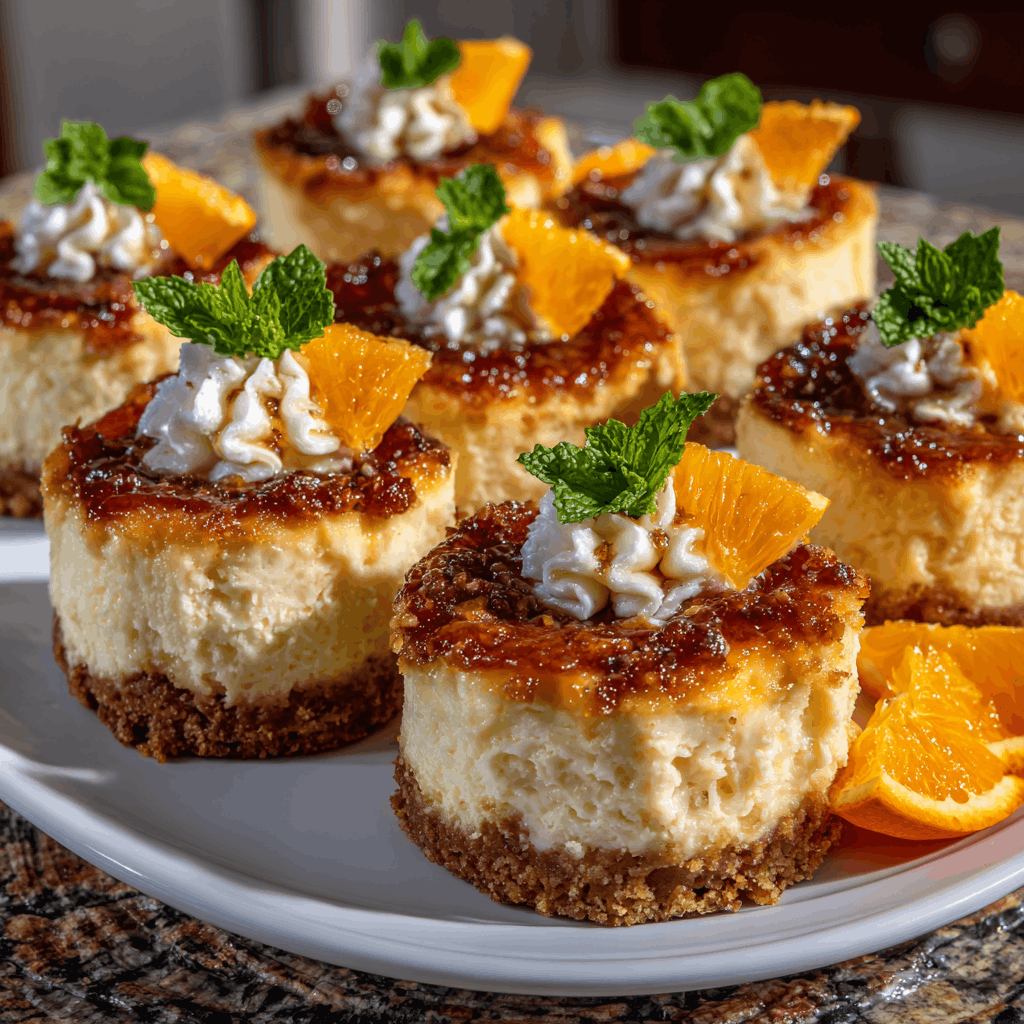 Orange Creamsicle Mini Cheesecakes: Taste the Bliss!