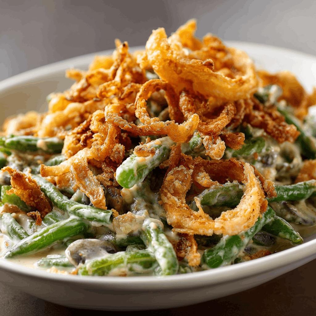Creamy Green Bean Casserole: A Must-Try Holiday Delight!
