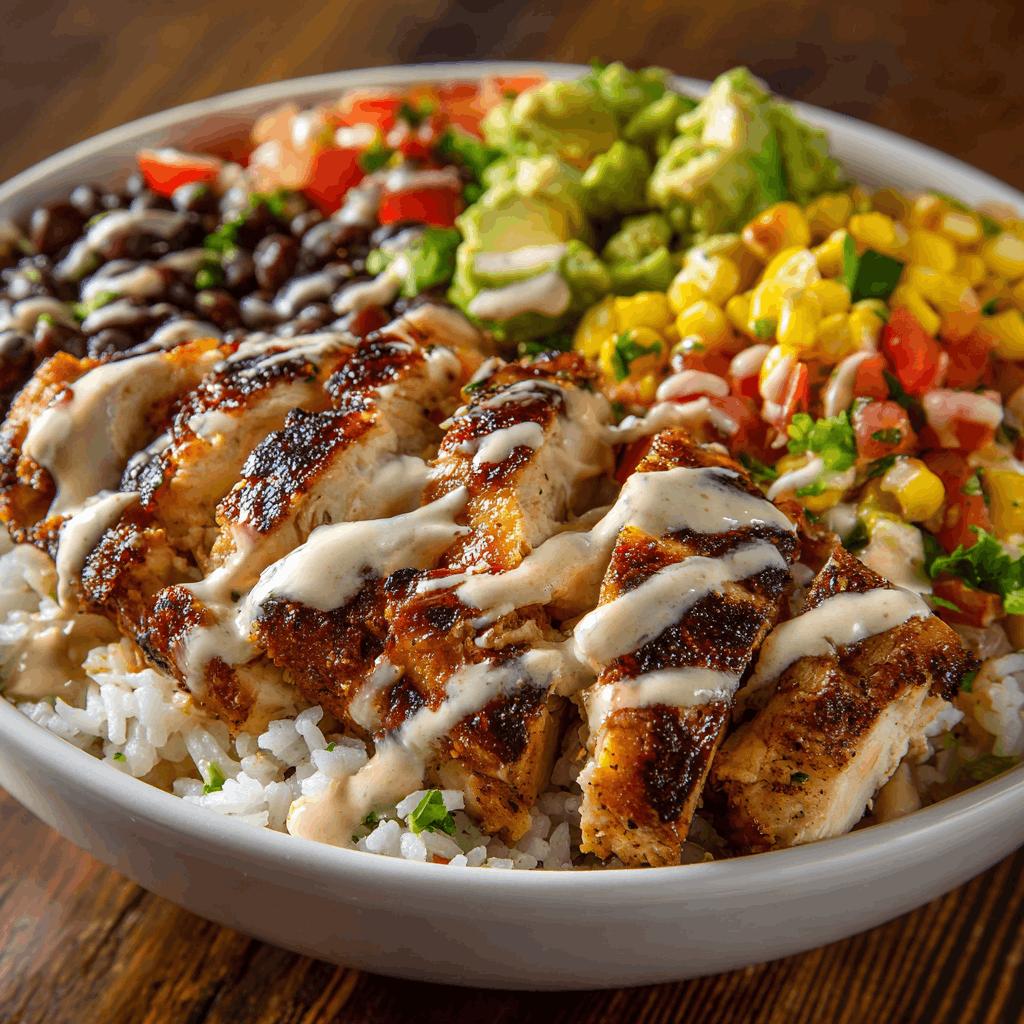 Grilled Chicken Burrito Bowl with Chipotle Sauce: Try It Now!