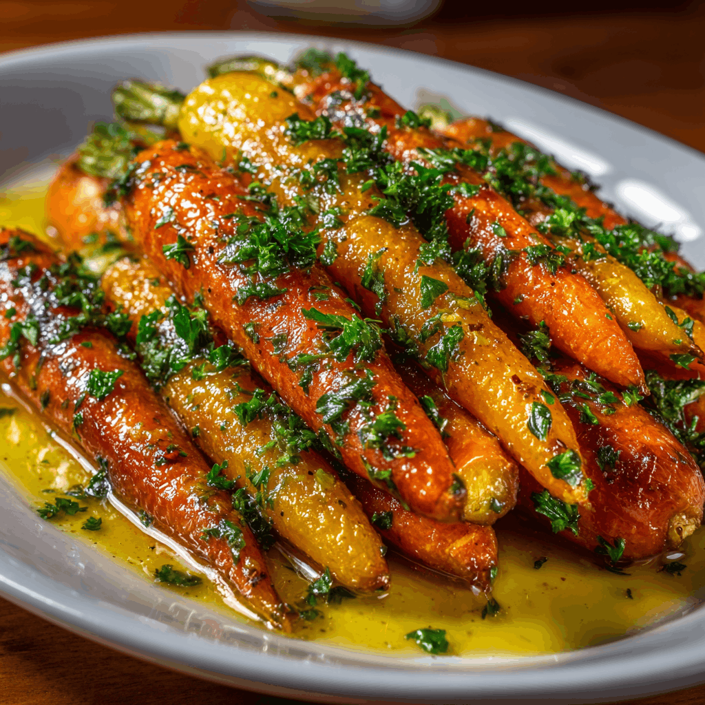 Honey-Roasted Carrots with Parsley: A Flavorful Delight!