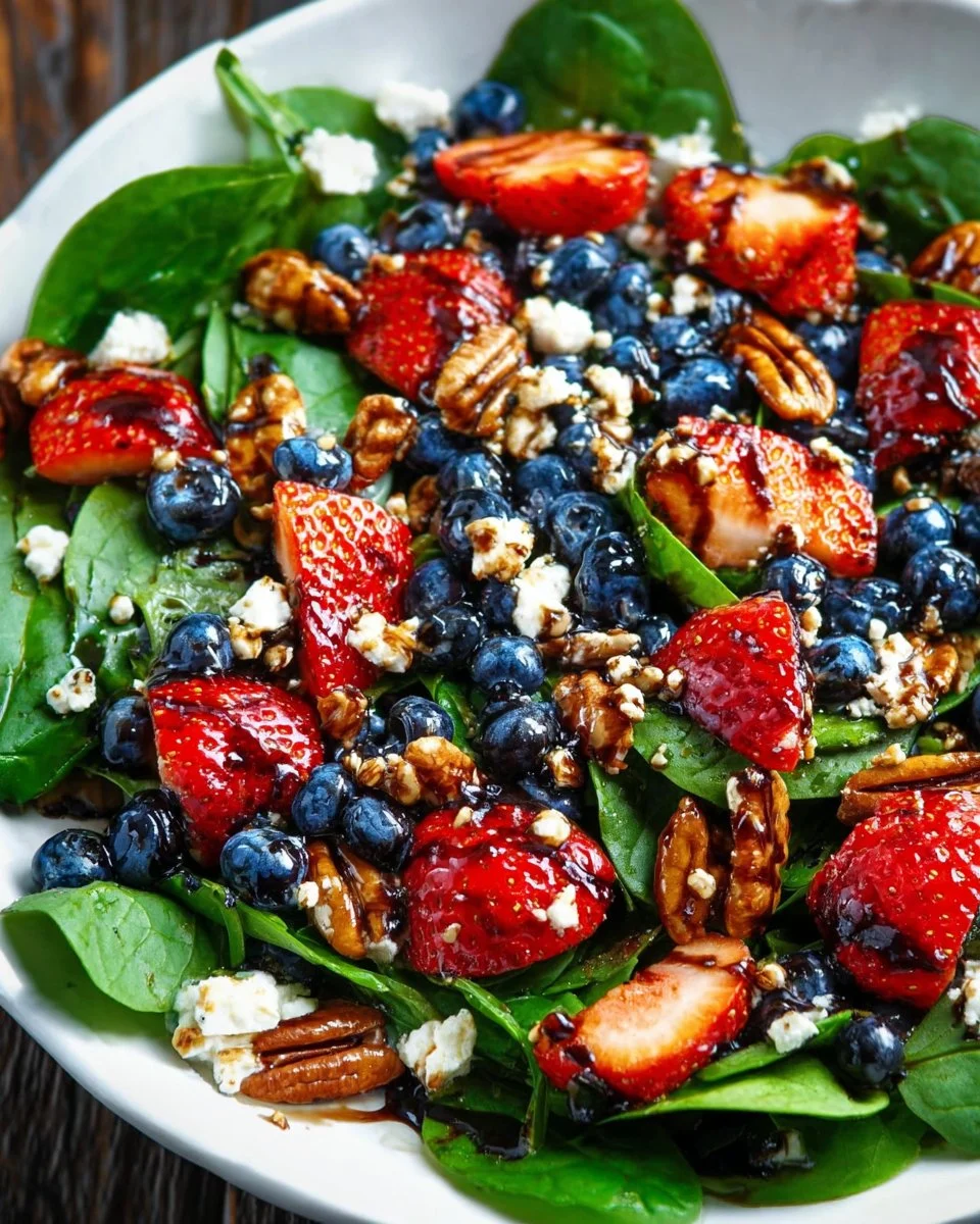 30-Minute Strawberry Spinach Salad
