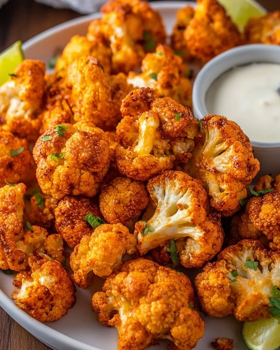 Air Fryer Buffalo Cauliflower Recipe