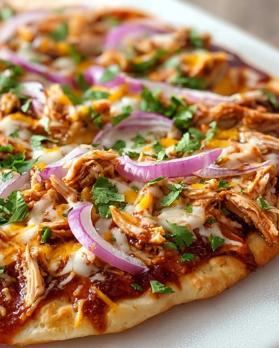 BBQ Chicken Flatbread
