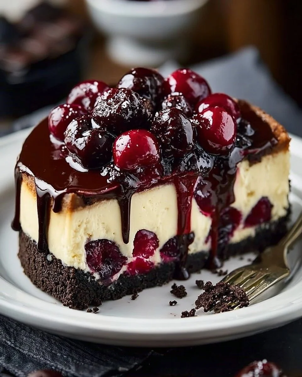 Black Forest Cheesecake Symphony