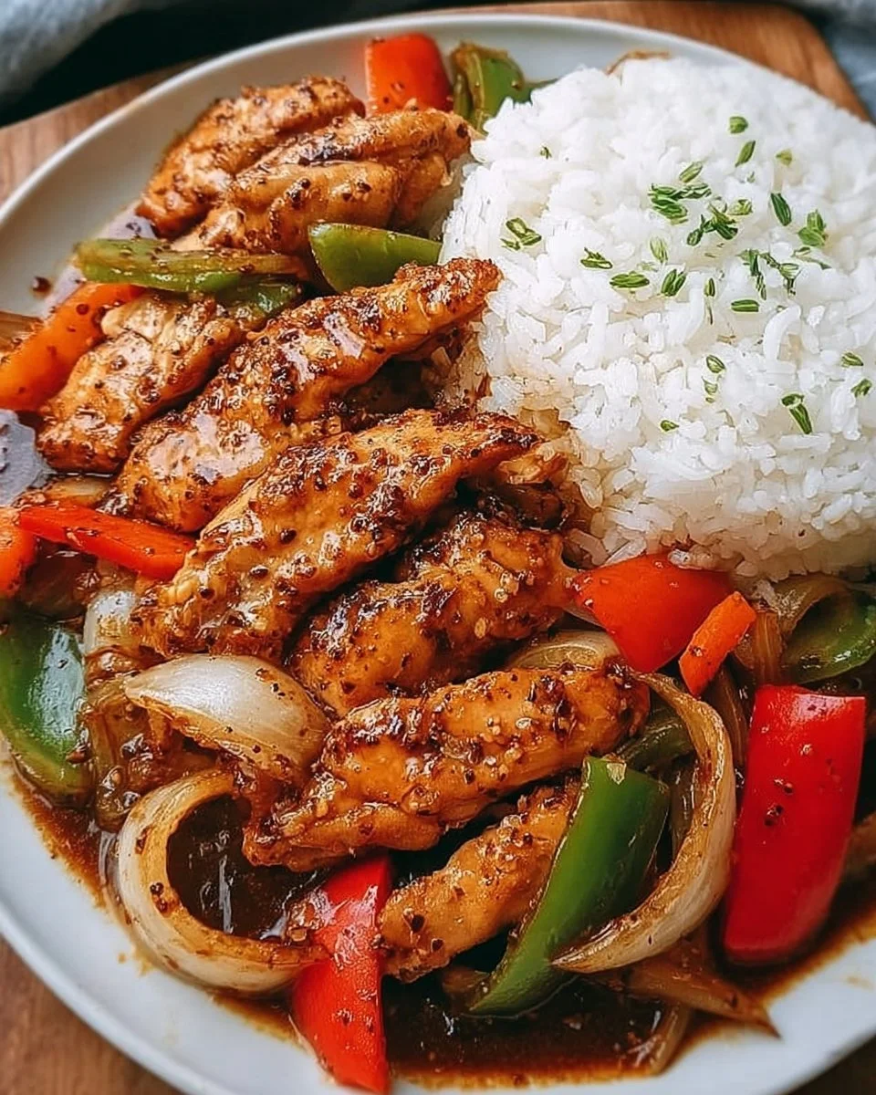 Black Pepper Chicken