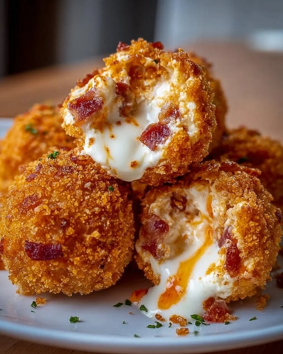 Buffalo Chicken Bacon Mozzarella Bombs for Game Day Bliss