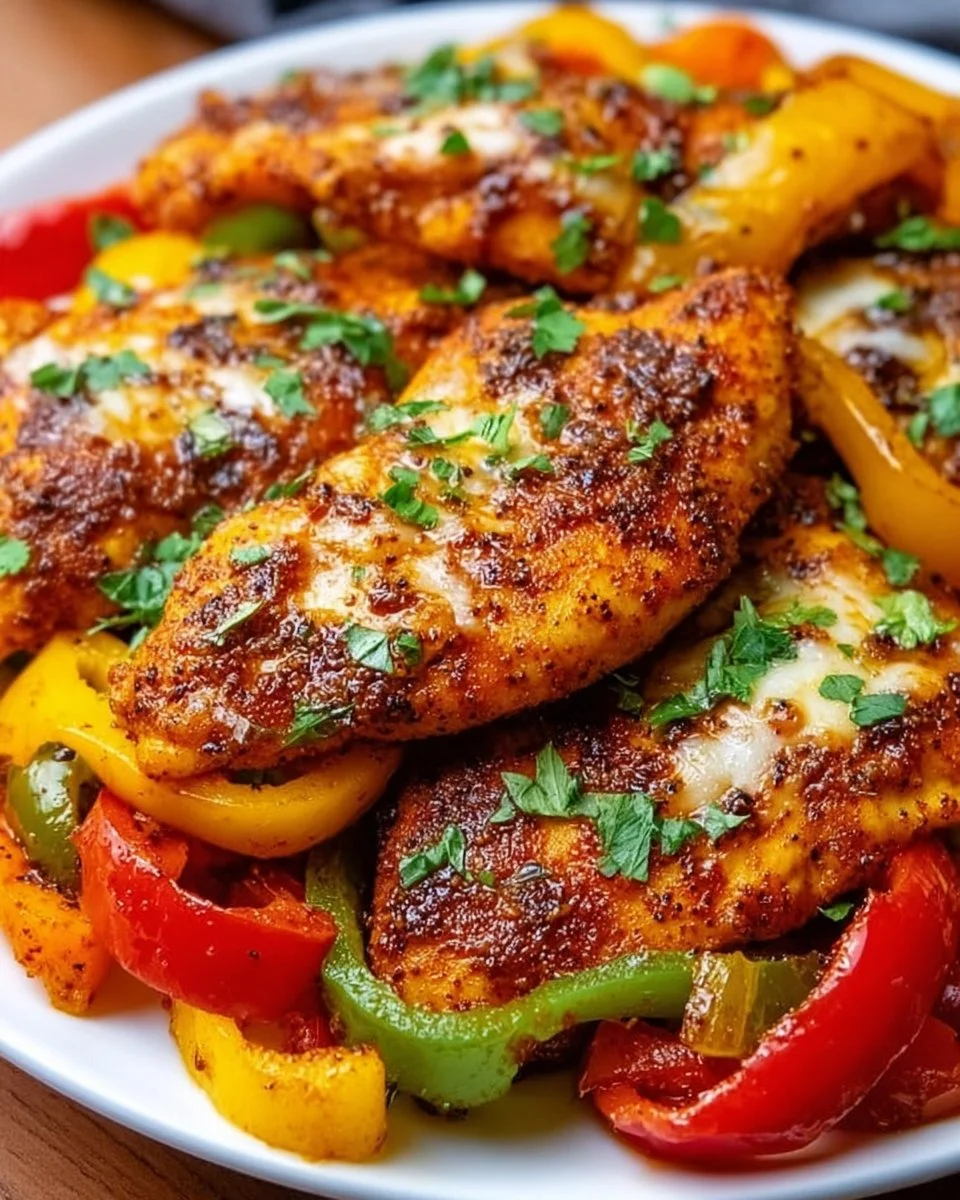 Cajun Chicken with Bell Peppers