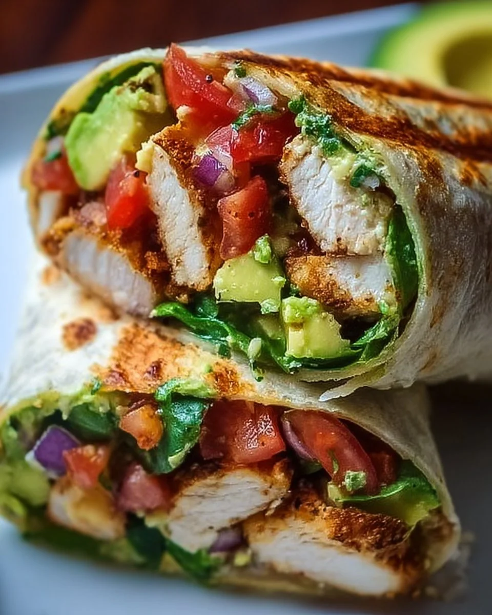 Chicken Avocado Wrap