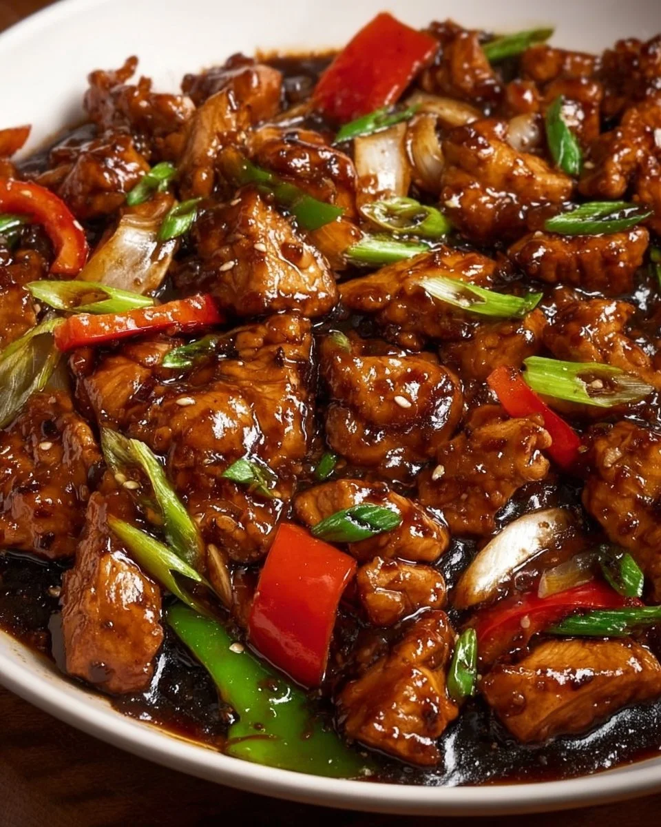 Chicken in Garlic Sauce