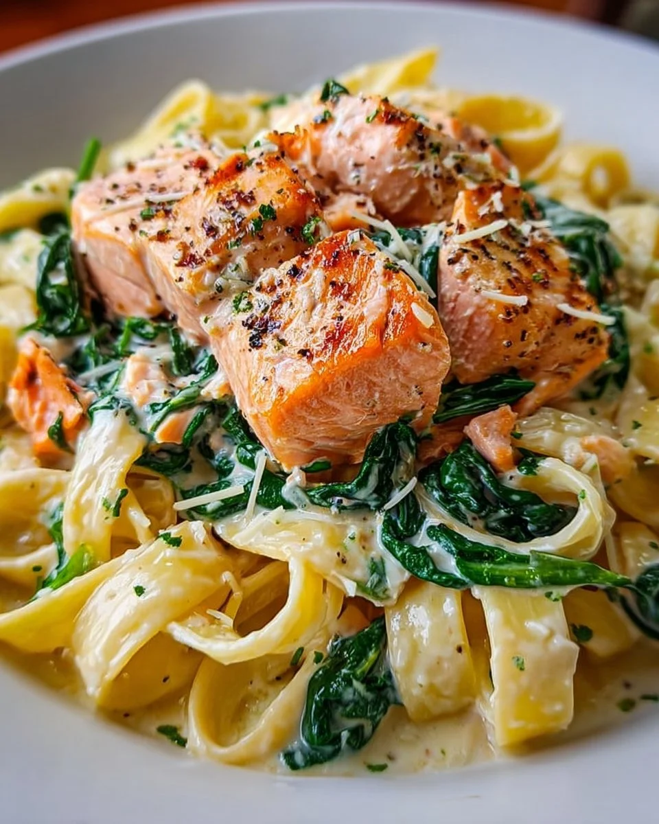 Creamy Salmon Pasta