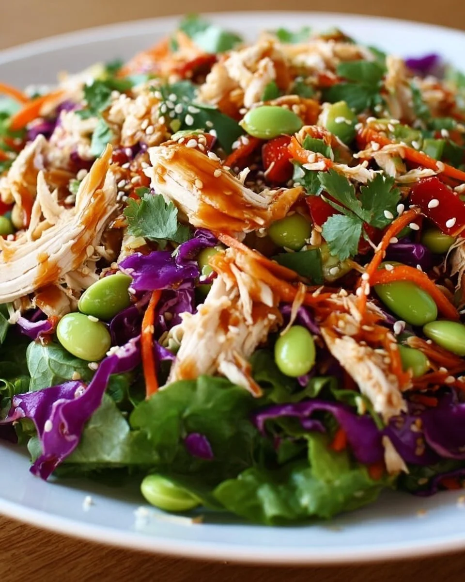 Crunchy Asian Sesame Chicken Salad