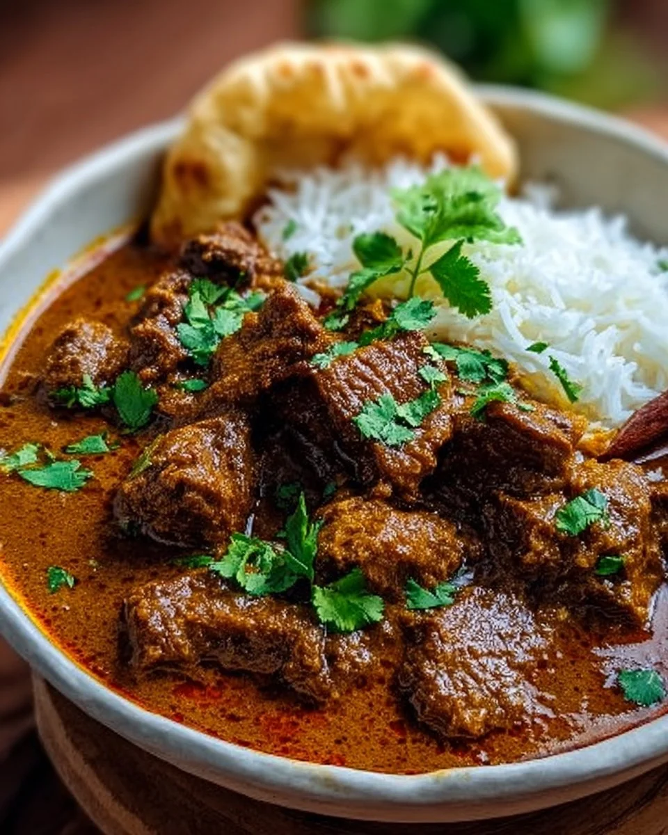 Heavenly Slow Cooker Indian Beef Curry for Cozy Nights