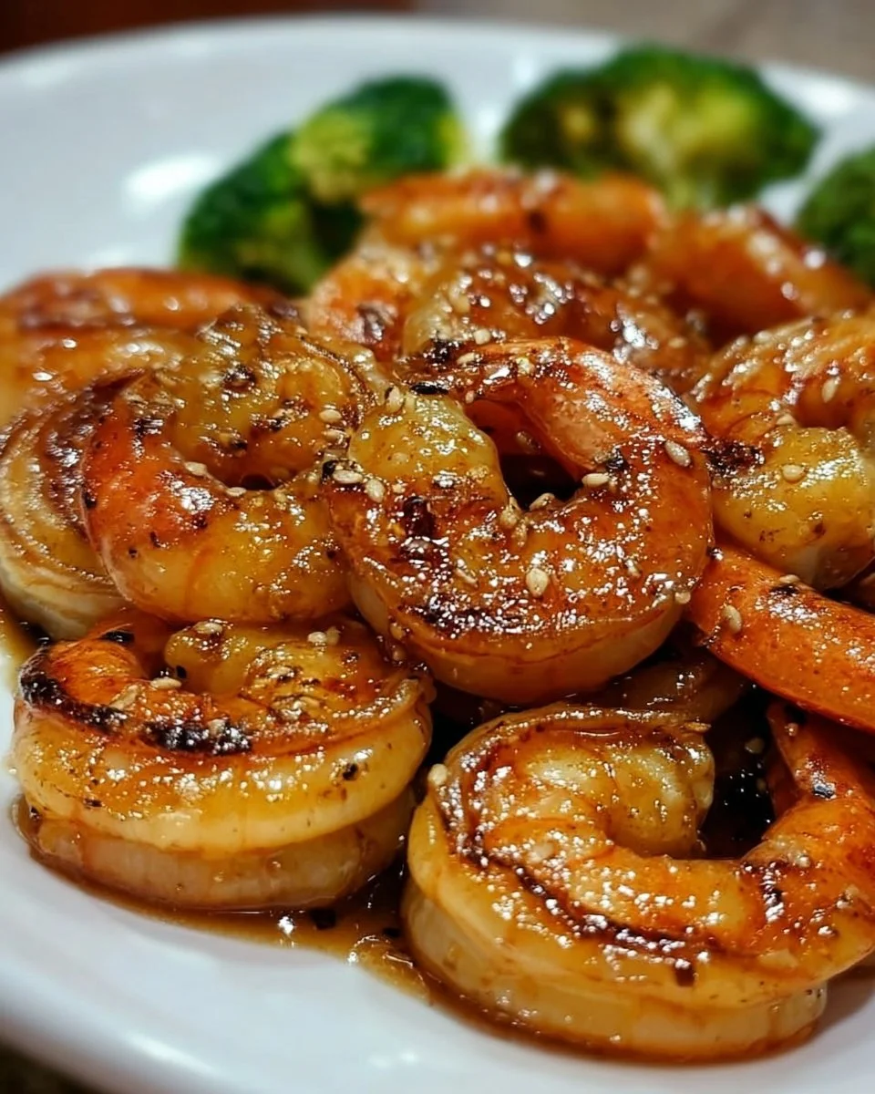 High-Protein Honey Garlic Shrimp