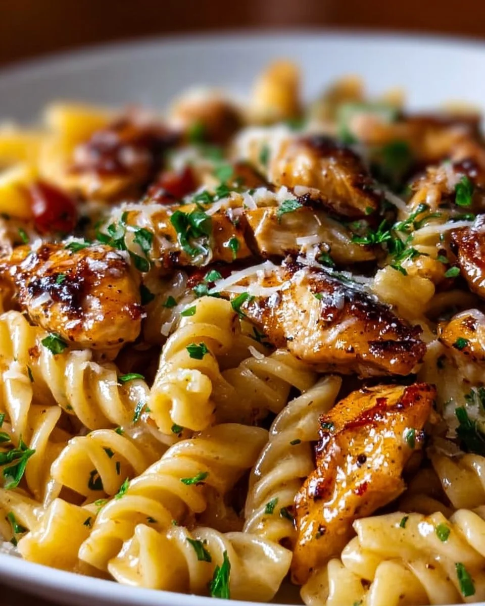 Honey Pepper Chicken Pasta Recipe