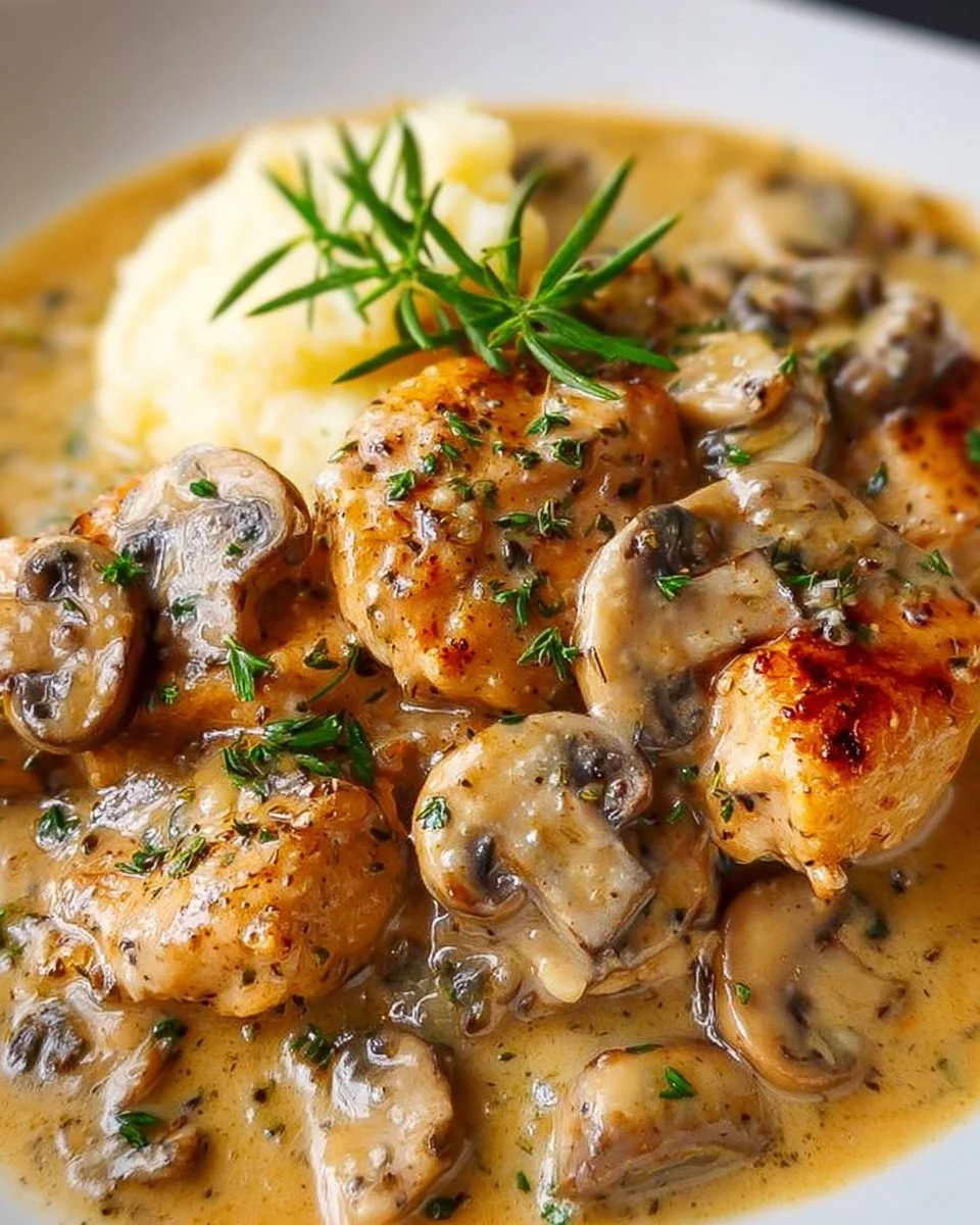 Irresistible Chicken Stroganoff