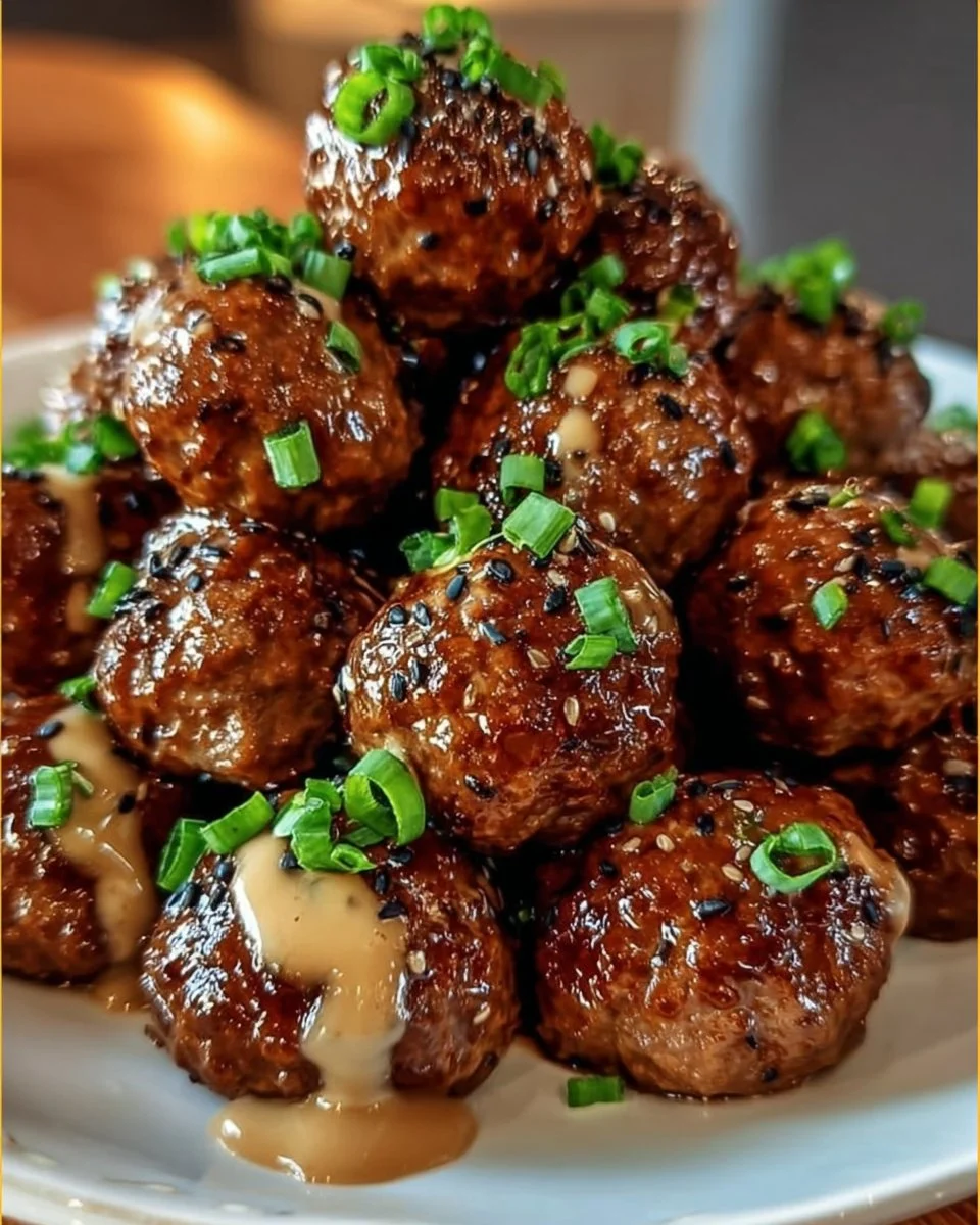 Korean BBQ Meatballs