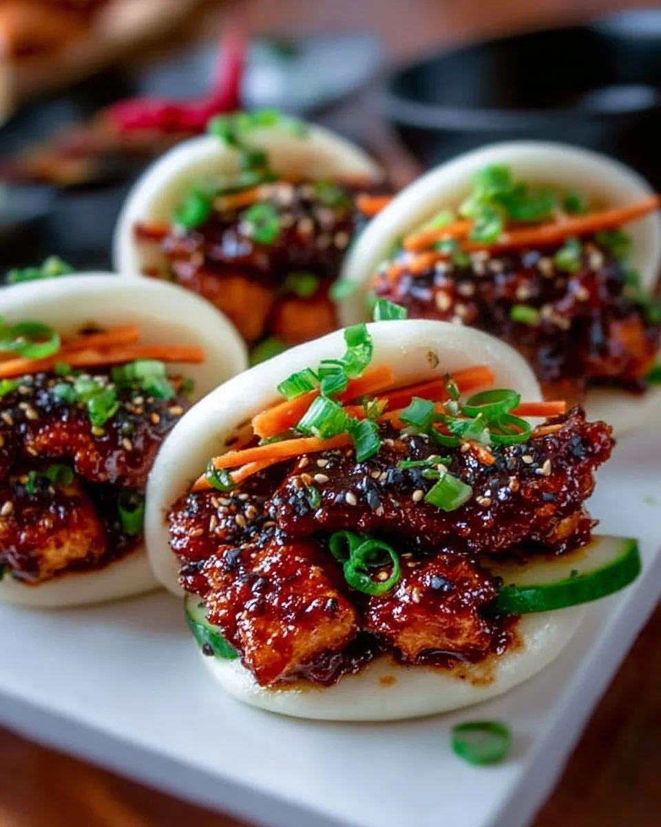 Korean Chicken Bao