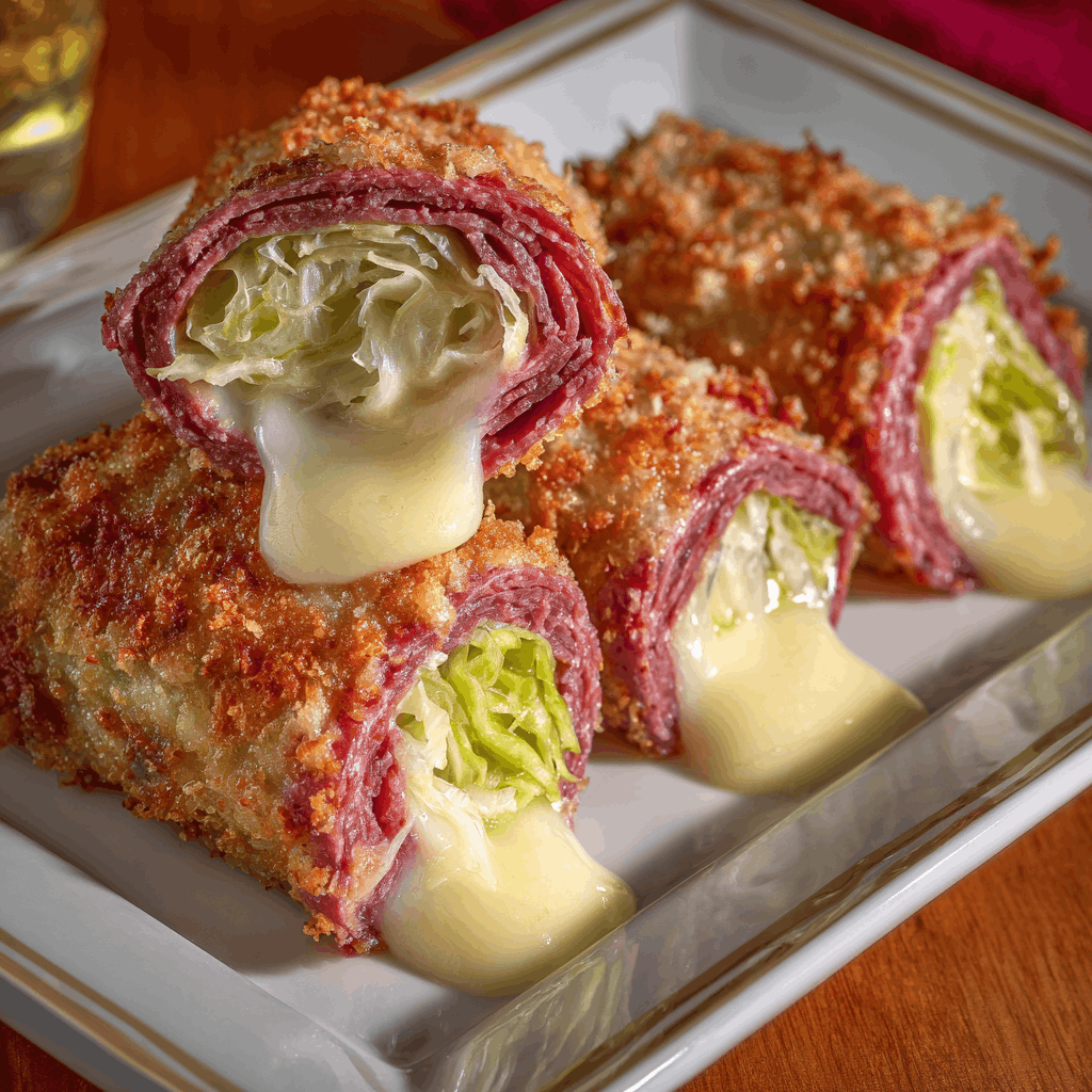 Keto Crispy Reuben Roll-Ups: Your New Favorite Snack!