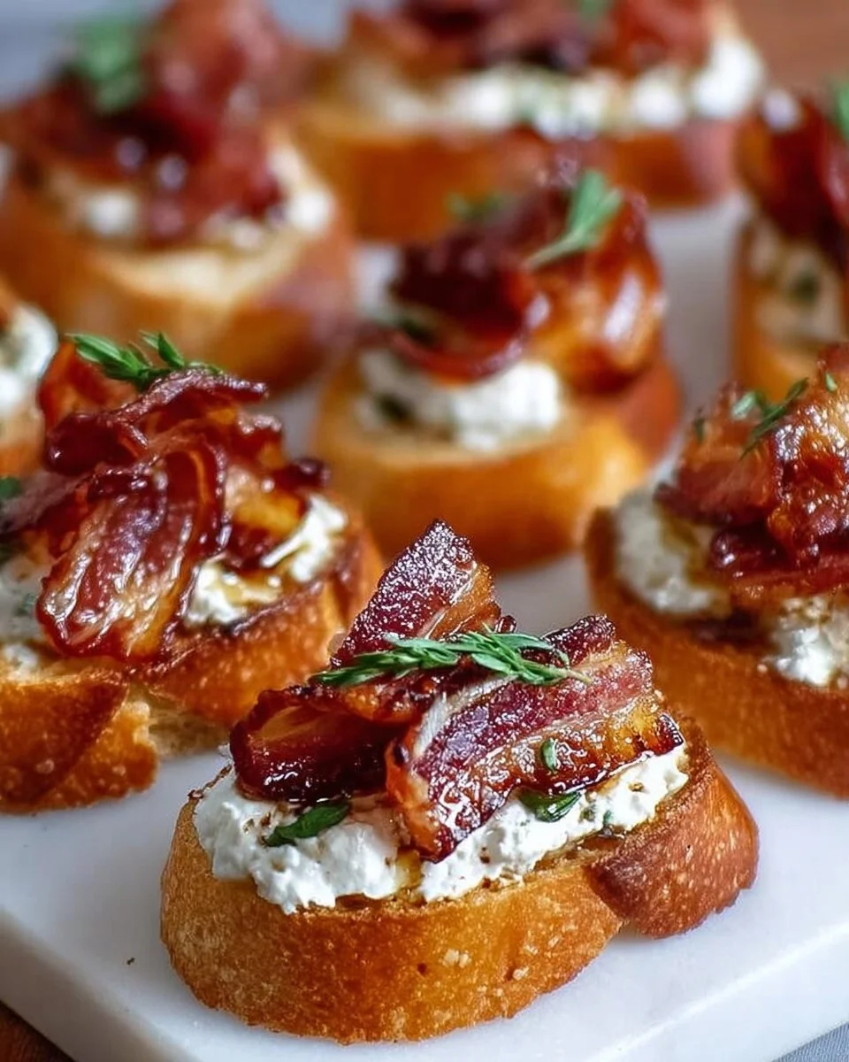 Mouthwatering Million Dollar Bacon Crostini for Easy Entertaining