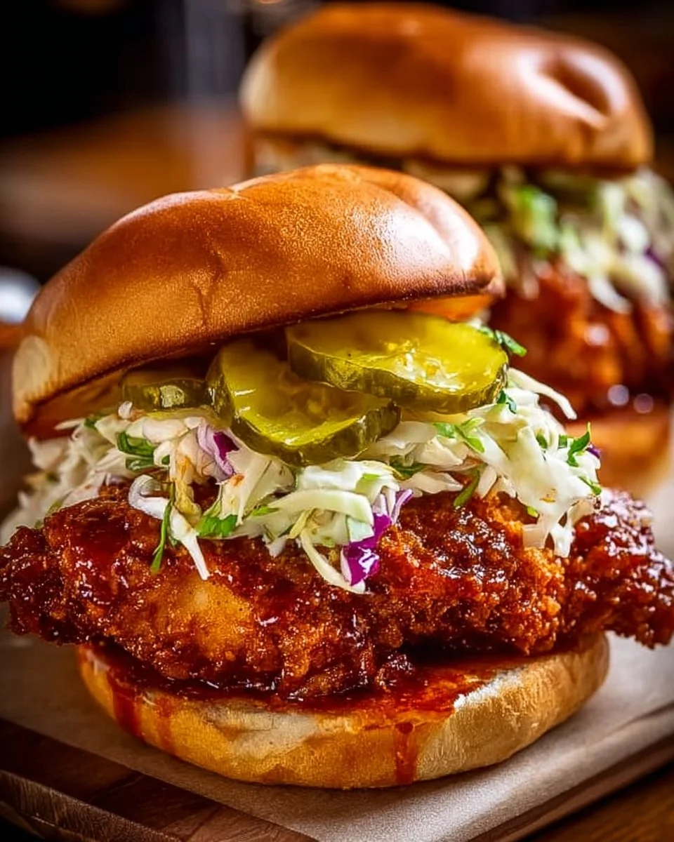 Nashville Hot Chicken Sandwiches