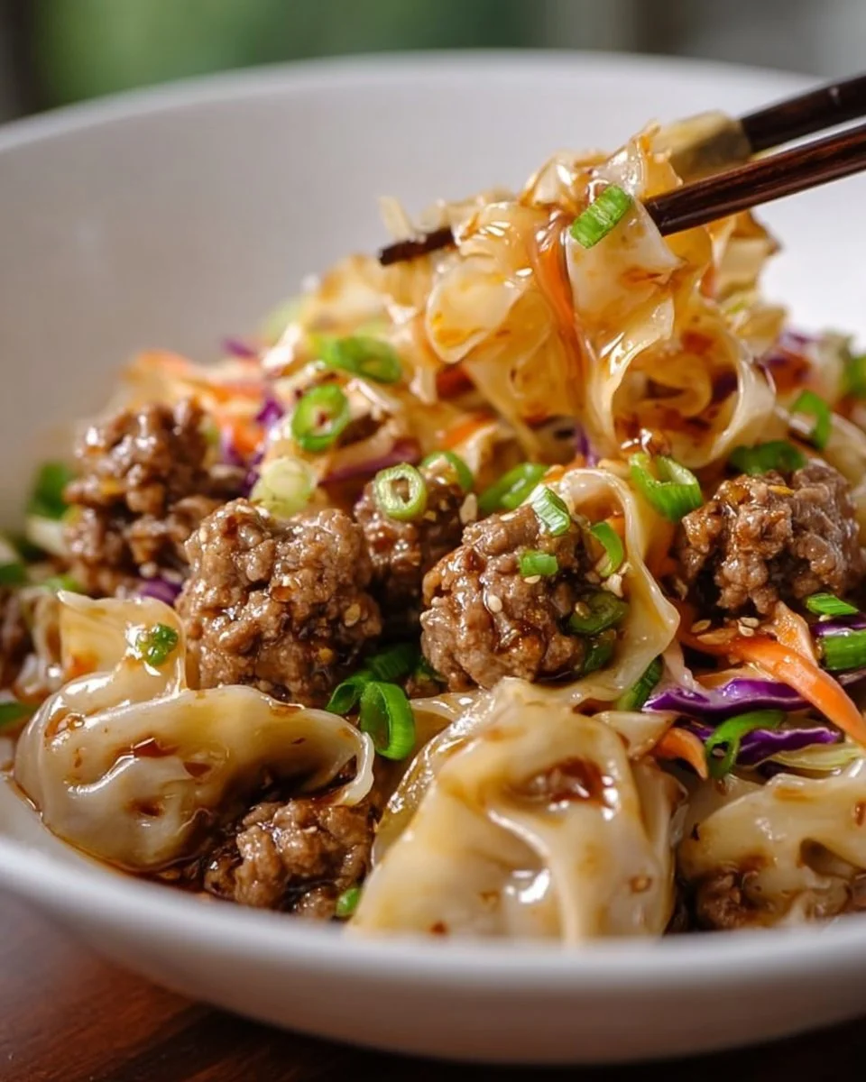 Potsticker Noodle Bowl