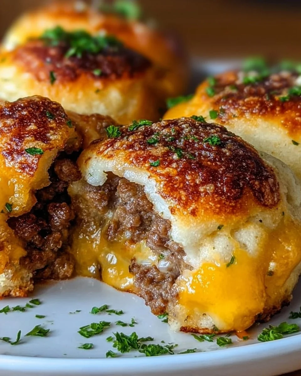 Cheddar Beef Bombs