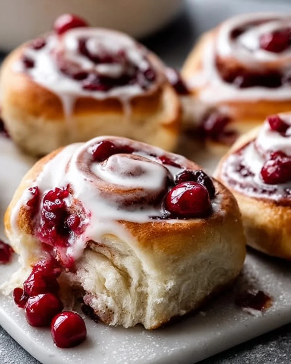 Cherry Cinnamon Rolls