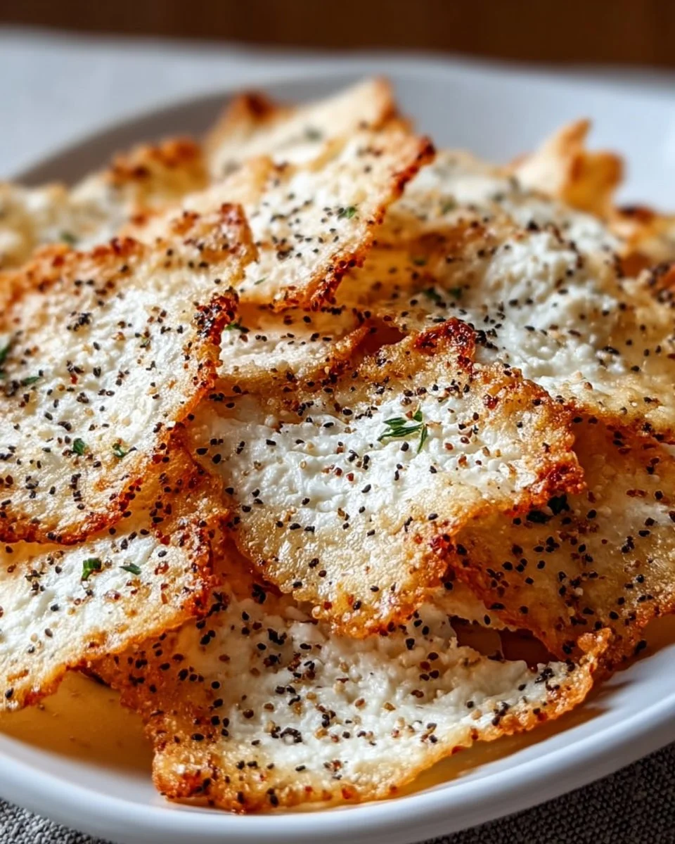 Cottage Cheese Chips
