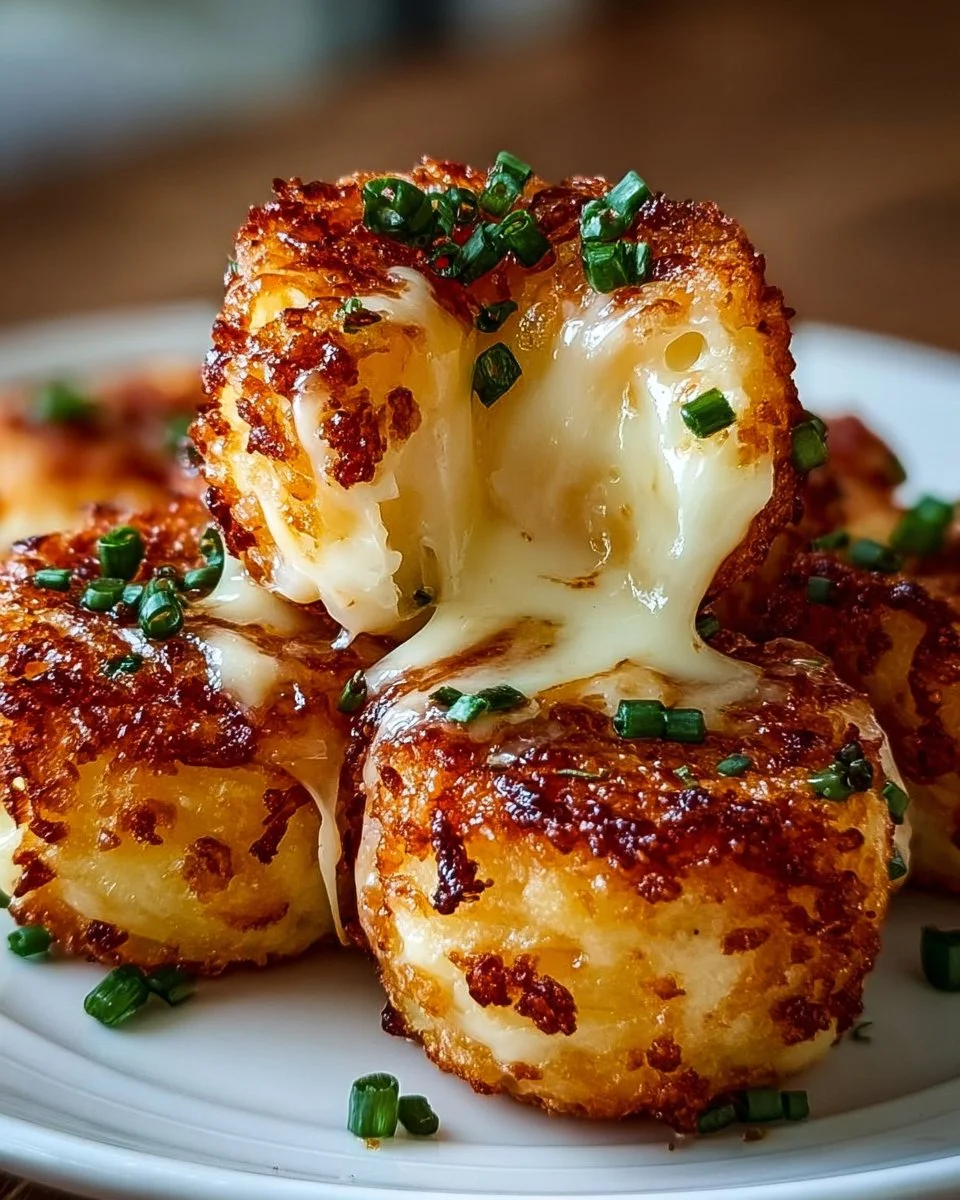 Crispy Cheesy Mashed Potato Bites