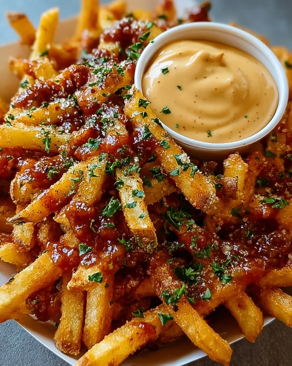 Irresistibly Crispy Louisiana Voodoo Fries with Spicy Dip