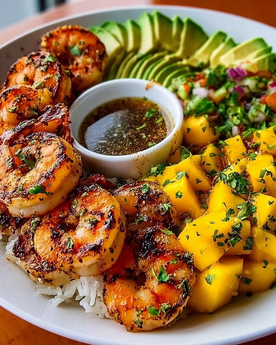 Shrimp and Avocado Bowl