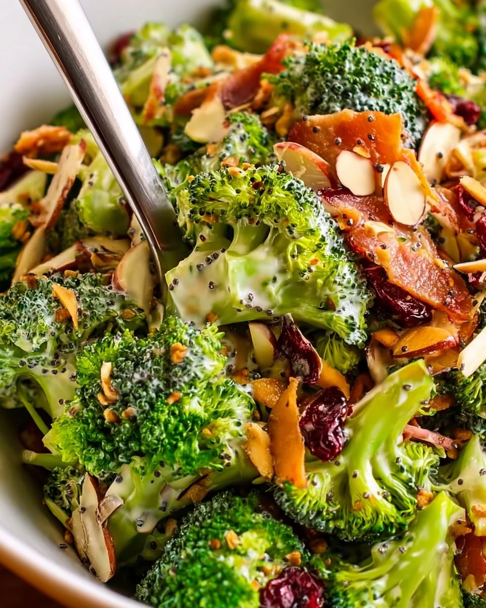 Ultimate broccoli salad with fresh ingredients and a delicious dressing