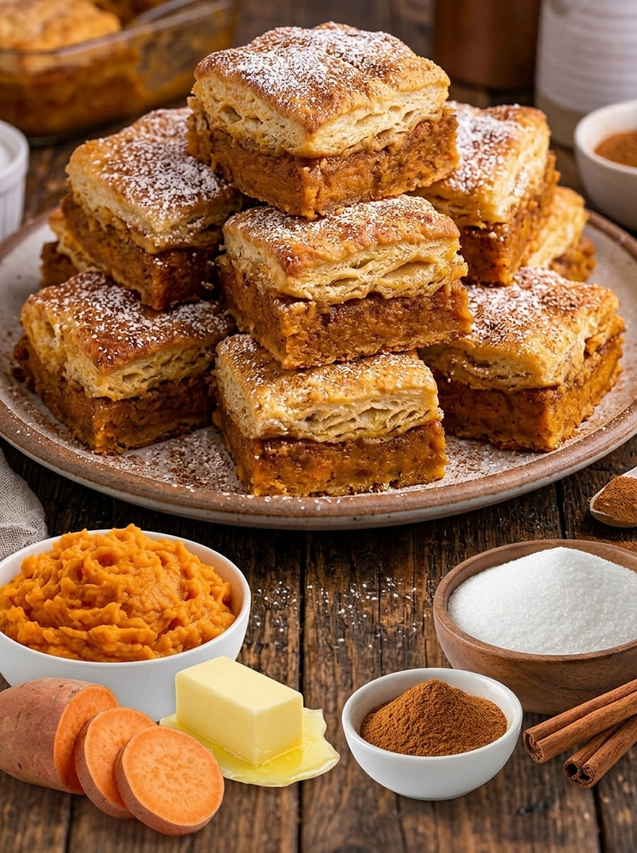 Golden Sweet Potato Cobbler Delight is a must-try recipe!