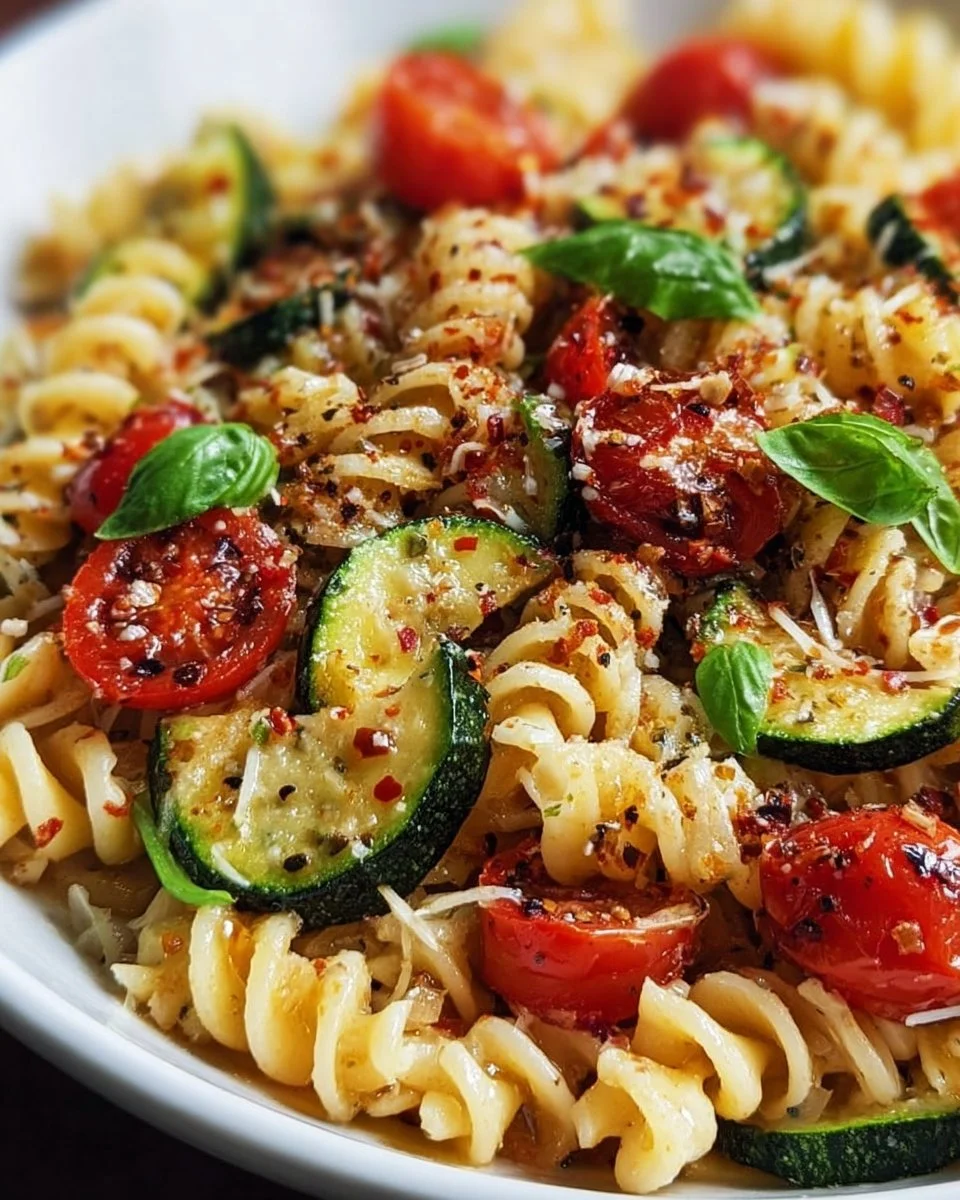 Best Weeknight Tomato Zucchini Pasta