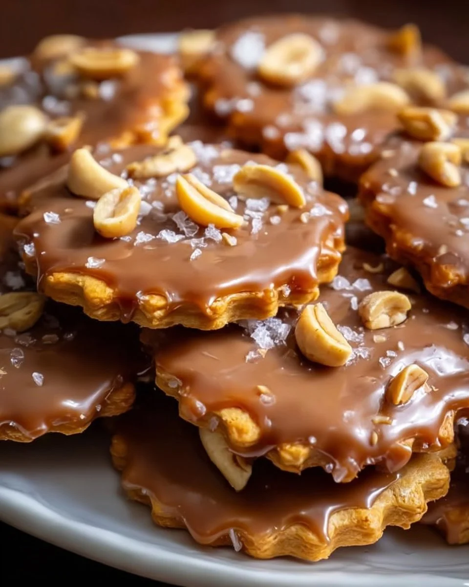 Caramel Peanut Ritz Crackers