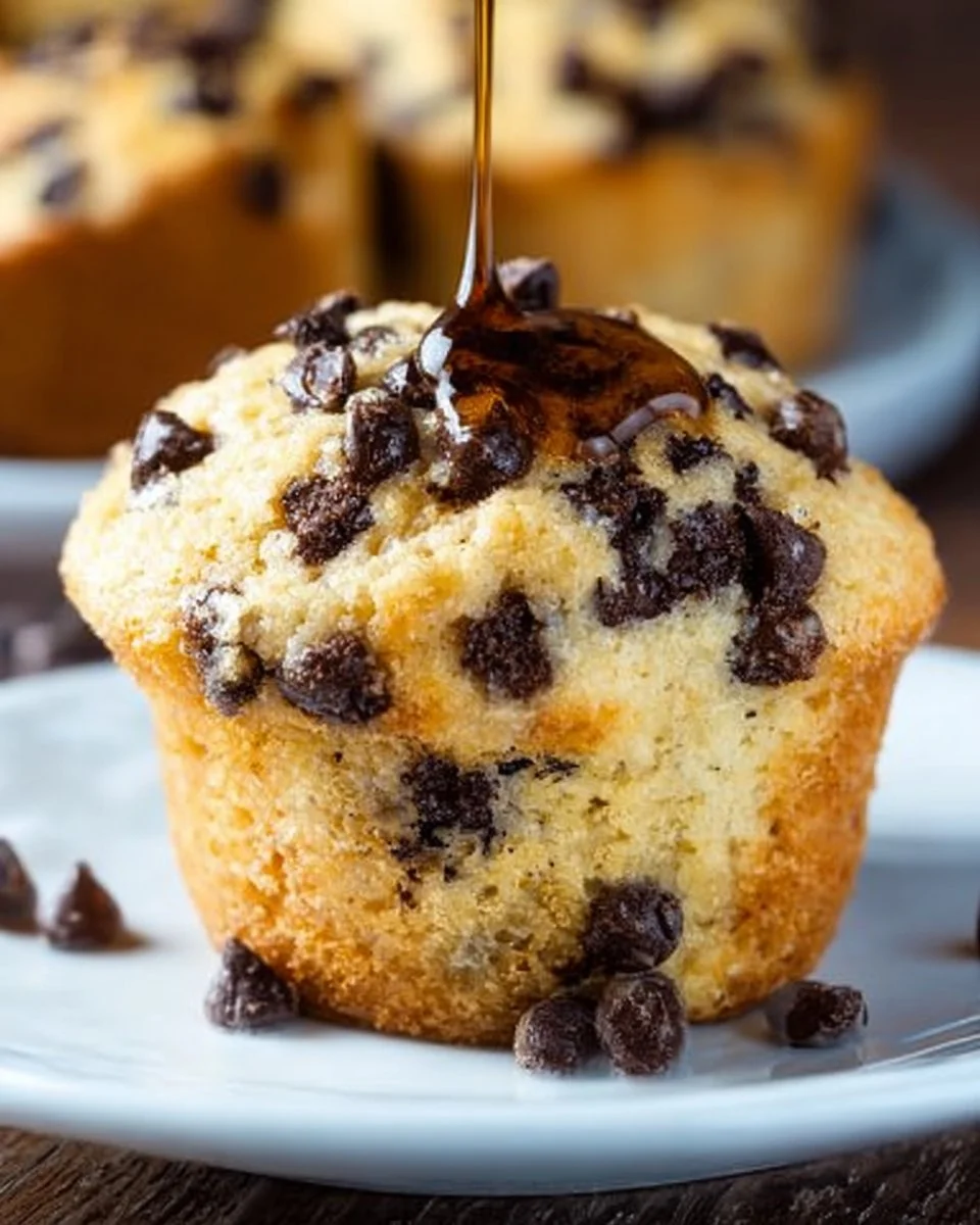 Chocolate Chip Pancake Muffins
