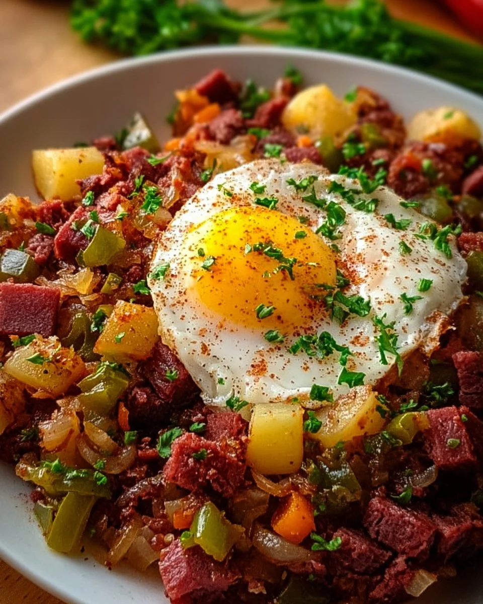 Corned Beef Hash Skillet