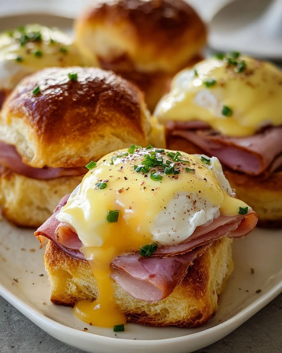 Eggs Benedict Breakfast Rolls