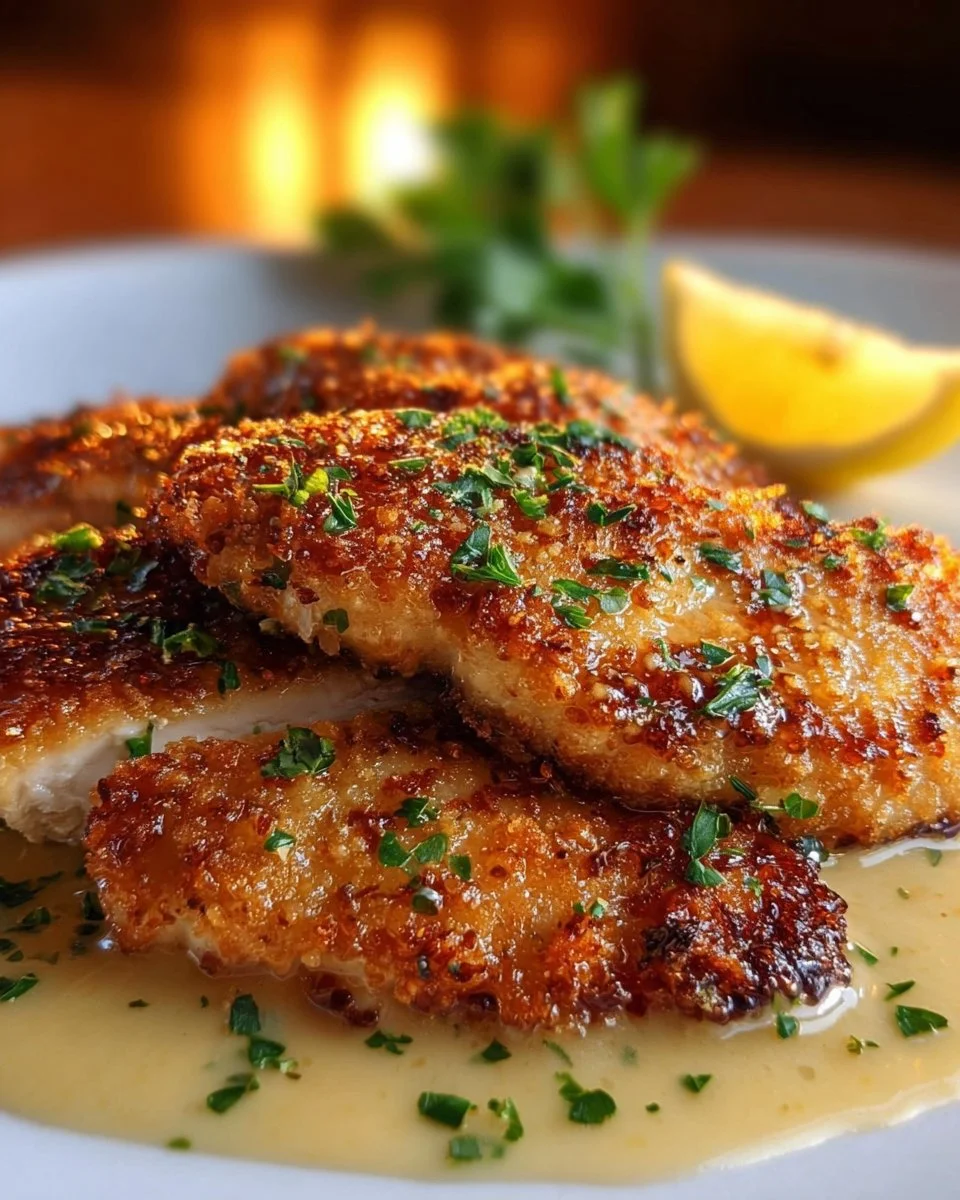 Golden Crispy Malibu Chicken