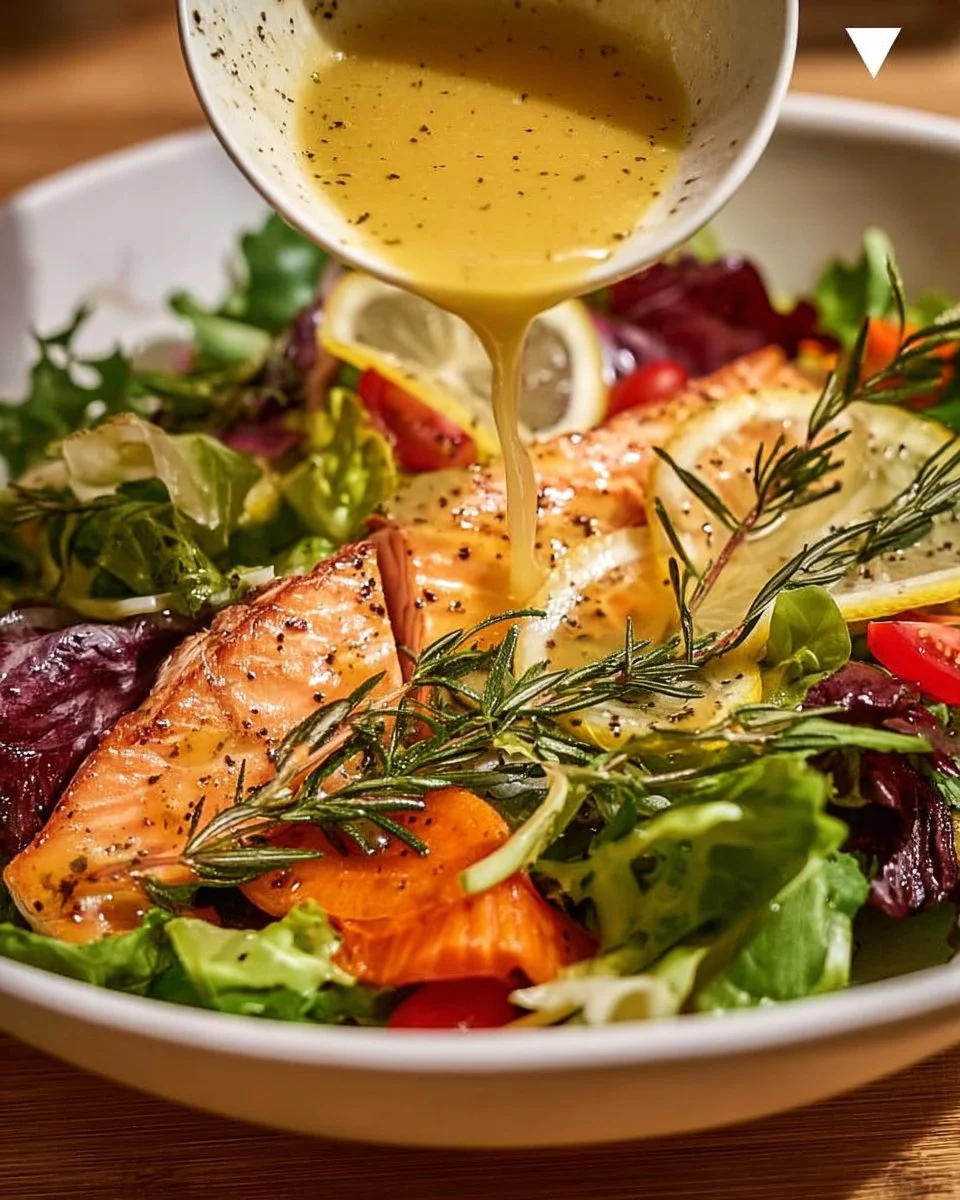 Honey Lemon Vinaigrette Salad Dressing