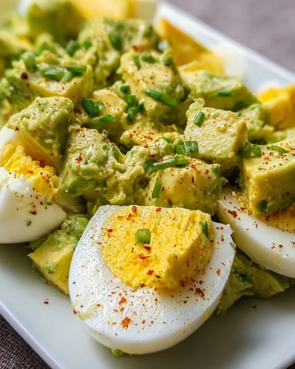 Keto Avocado Egg Salad